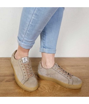 Sneaker De Piel Para Mujer Purapiel Purasn 103047