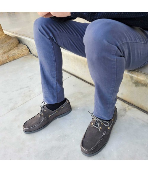 Nautico De Piel Para Hombre Purapiel Puranautic8 102761