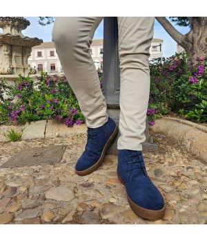 Bota De Piel Para Hombre Purapiel Botspring 103071