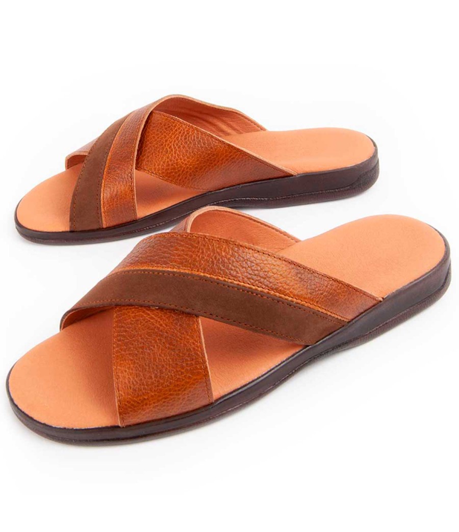 Sandalia De Piel Para Hombre Purapiel Beira 102719