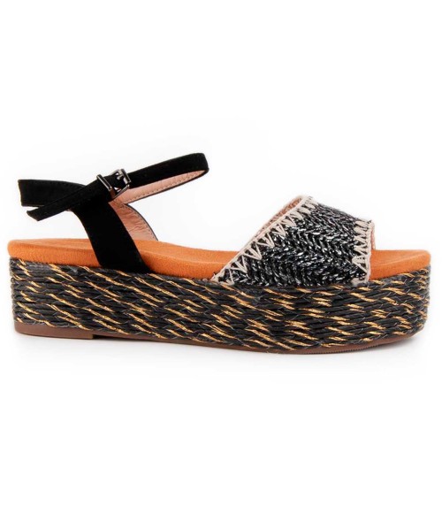 Sandalia De Plataforma Para Mujer Montevita Salaia 102805