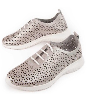 Zapato Casual De Piel Para Mujer Purapiel Reyza 102885