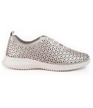 Zapato Casual De Piel Para Mujer Purapiel Reyza 102885