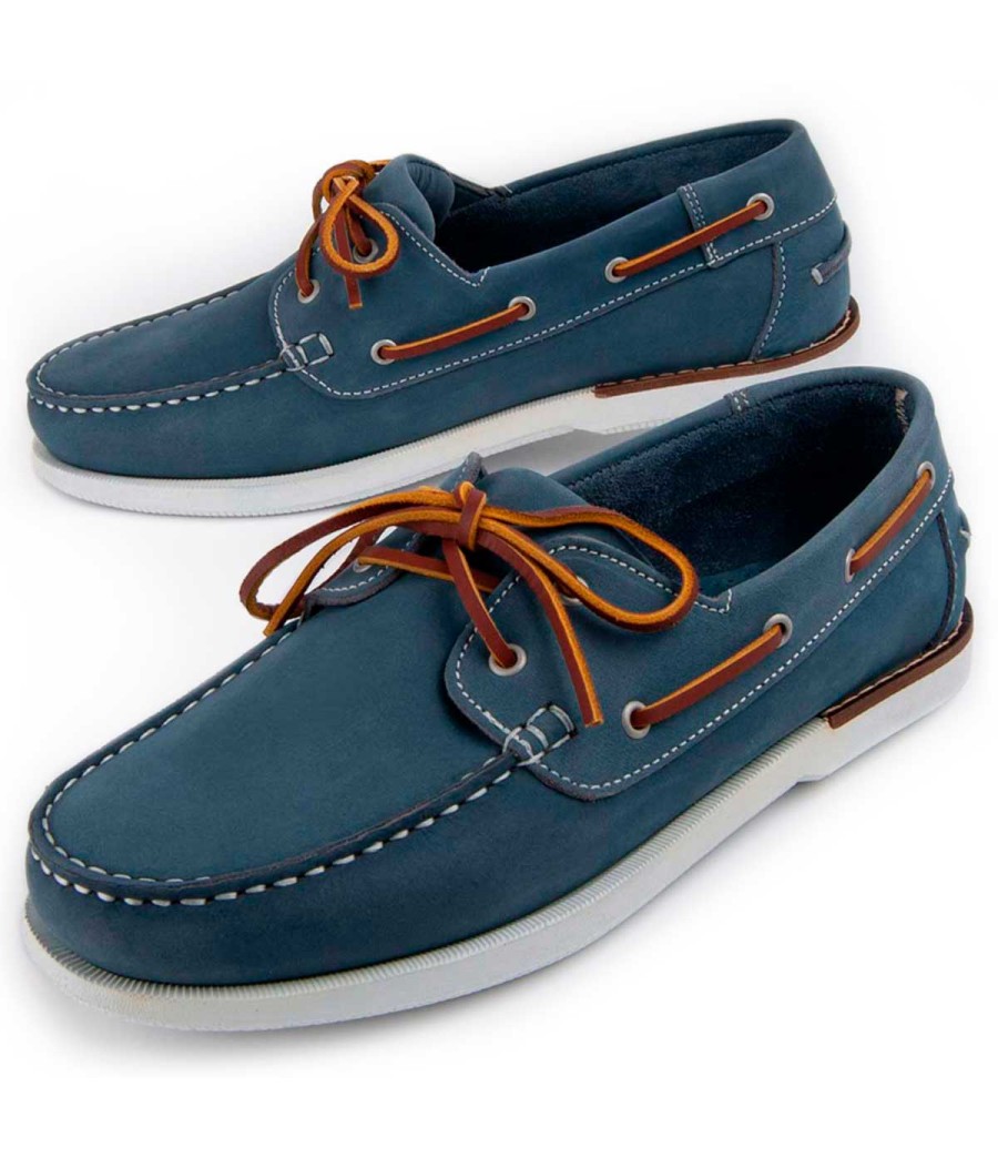 Nautico Casual De Piel Para Hombre Purapiel Puranautic11 103026