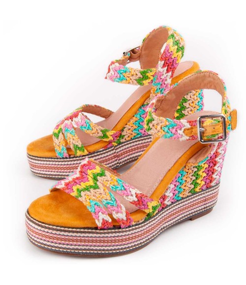 Sandalia De Cuña Para Mujer. Montevita Salia9 102979