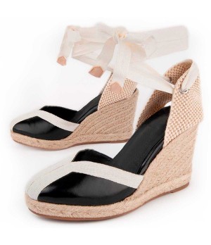 Alpargata De Cuña Para Mujer. Montevita Balenci2 102984