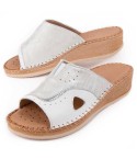Sandalia De Piel Para Mujer. Purapiel Leida3 103021