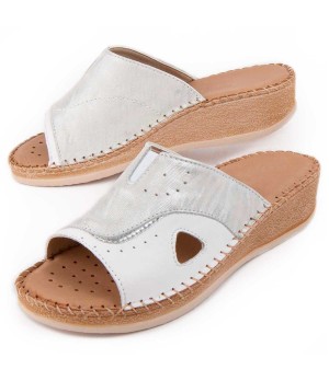 Sandalia De Piel Para Mujer Purapiel Leida3 103021