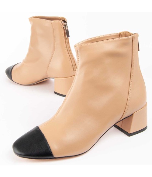 Botín De Tacón Para Mujer.  Montevita  Botinia9  100641