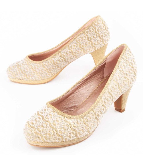 Zapato De Tacon Para Mujer Montevita Unne62 104890