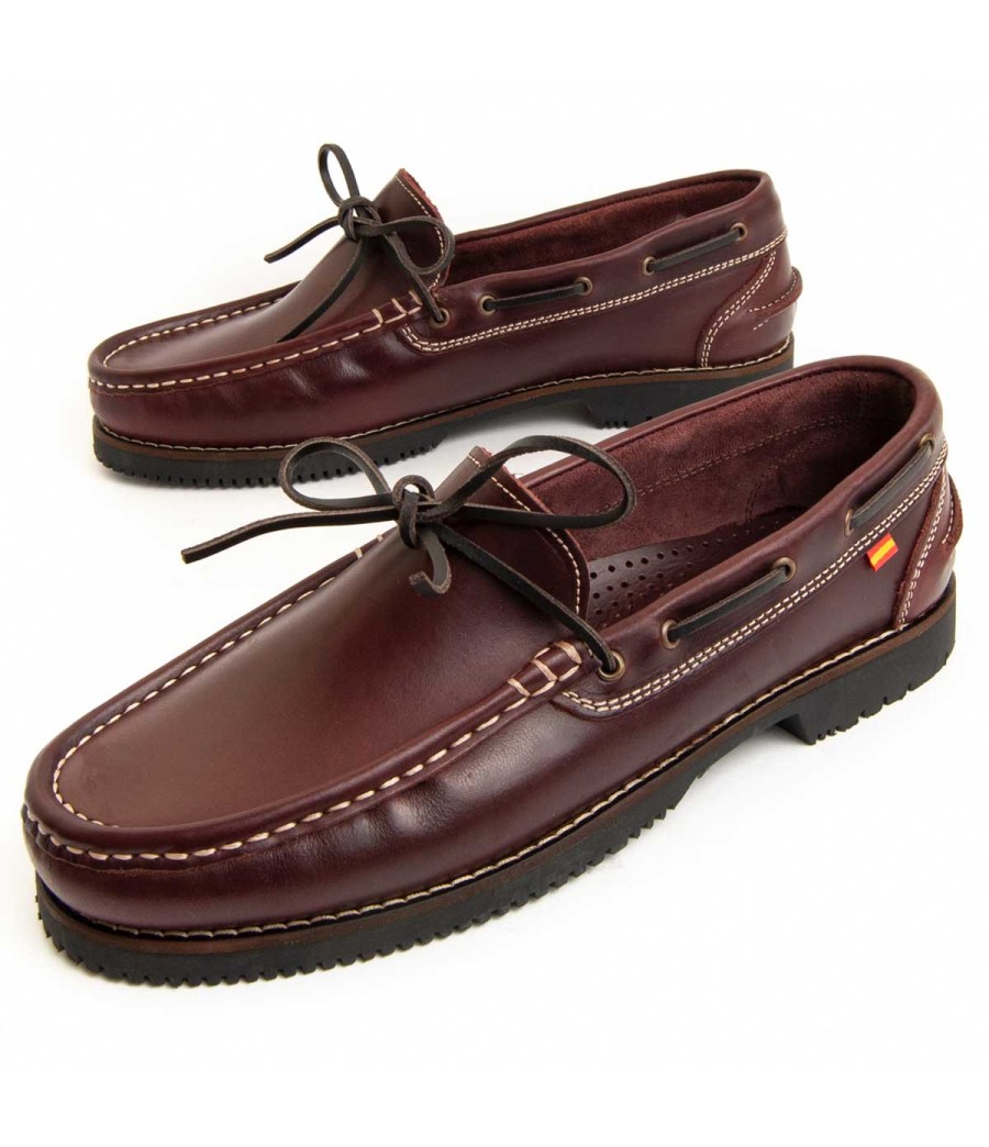 Mocasin De Piel Para Nino Purapiel Pullnauk2 103054