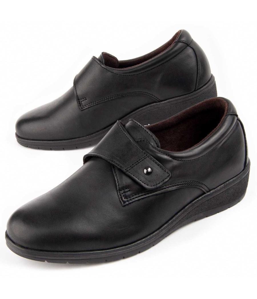 Mocasin De Piel Con Cuna Para Mujer Purapiel Anila 104896