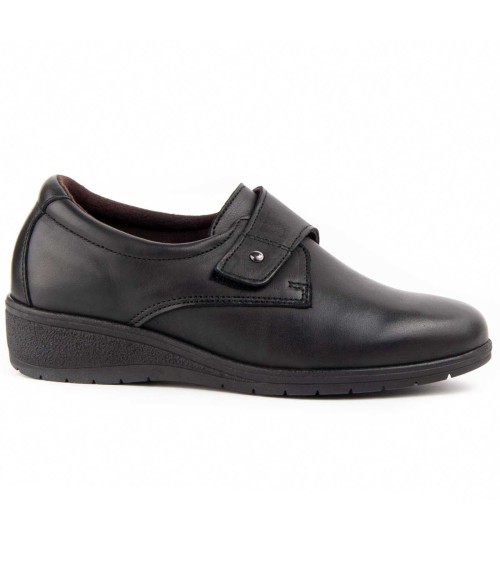 Mocasin De Piel Con Cuna Para Mujer Purapiel Anila 104896