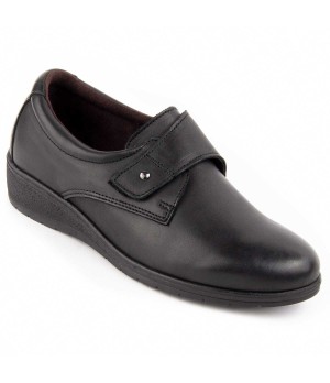 Mocasin De Piel Con Cuna Para Mujer Purapiel Anila 104896