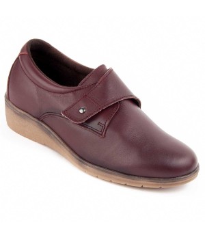 Mocasin De Piel Con Cuna Para Mujer Purapiel Anila 104897