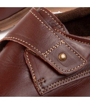 Mocasin De Piel Con Cuna Para Mujer Purapiel Anila 104898