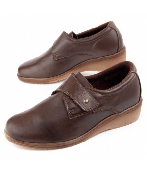 Mocasin De Piel Con Cuna Para Mujer Purapiel Anila2 104899