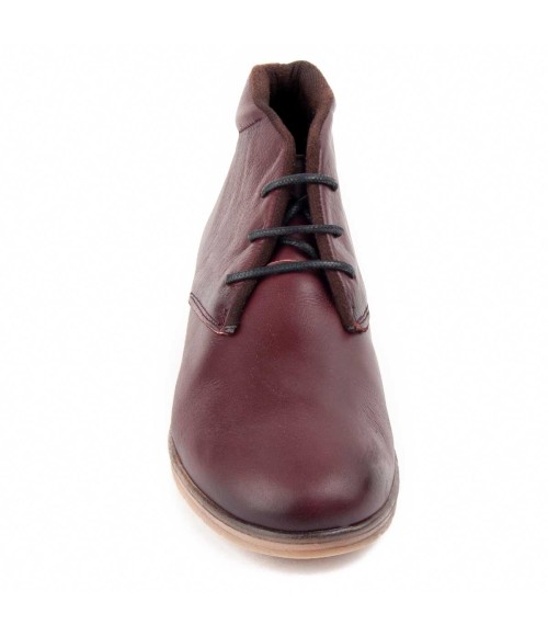 Botin De Piel Con Cuna Para Mujer Purapiel Akila 104902