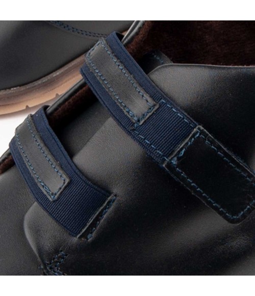 Botin De Piel Con Cuna Para Mujer Purapiel Akilav 104905