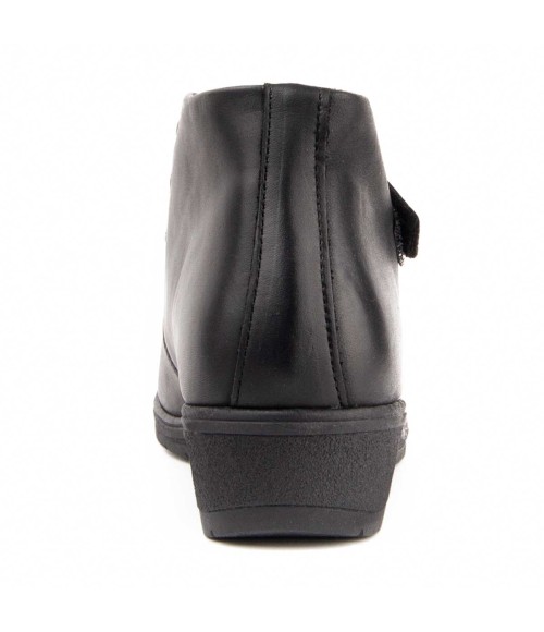 Botin De Piel Con Cuna Para Mujer Purapiel Akilav 104906