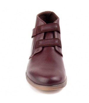 Botin De Piel Con Cuna Para Mujer Purapiel Akilav 104907