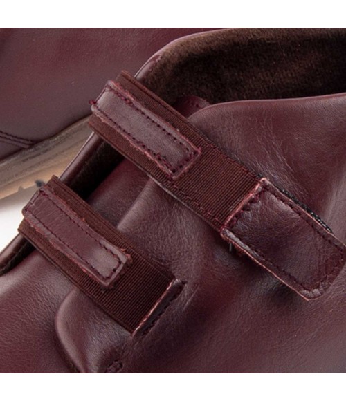 Botin De Piel Con Cuna Para Mujer Purapiel Akilav 104907