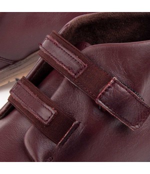 Botin De Piel Con Cuna Para Mujer Purapiel Akilav 104907