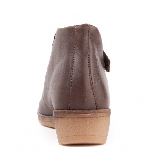 Botin De Piel Con Cuna Para Mujer Purapiel Akilav2 104909