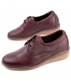 Oxford De Piel Con Cuna Para Mujer Purapiel Anilav 104912