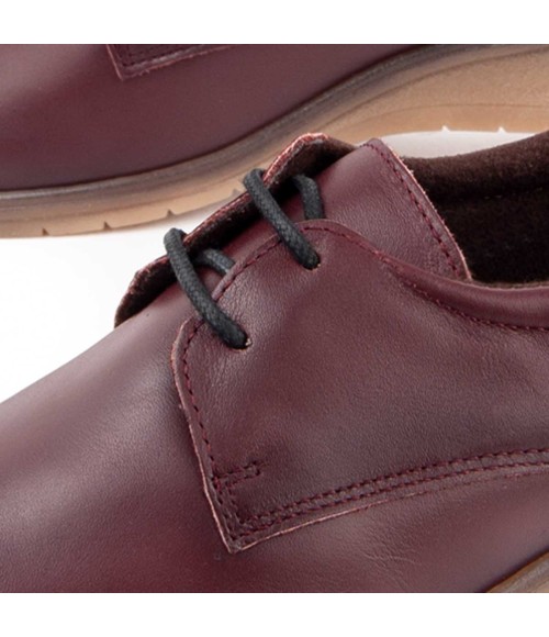 Oxford De Piel Con Cuna Para Mujer Purapiel Anilav 104912