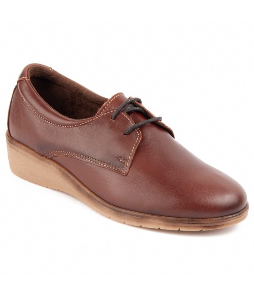 Oxford De Piel Con Cuna Para Mujer Purapiel Anilav 104913