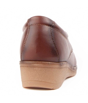 Oxford De Piel Con Cuna Para Mujer Purapiel Anilav 104913