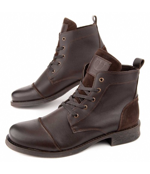Bota De Piel Para Hombre Purapiel Bottiel 104917