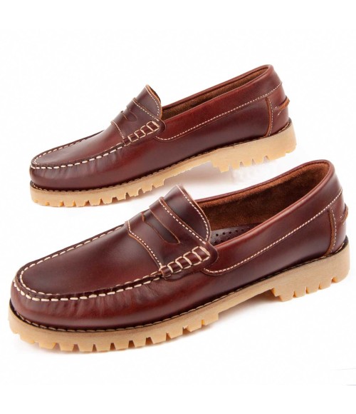 Nautico De Piel Para Hombre Purapiel Nautif 104921