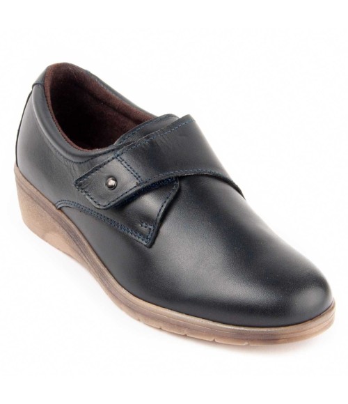 Mocasin De Piel Con Cuna Para Mujer Purapiel Anila 104895