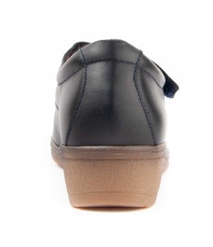 Mocasin De Piel Con Cuna Para Mujer Purapiel Anila 104895
