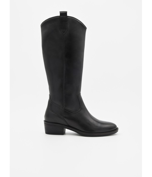 Botin casual Purapiel Bro7 color negro 104934