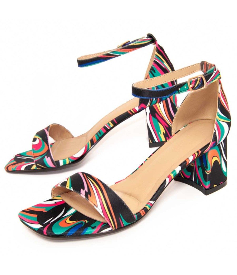 Sandalia De Tacon Para Mujer Montevita Sanmed 104976