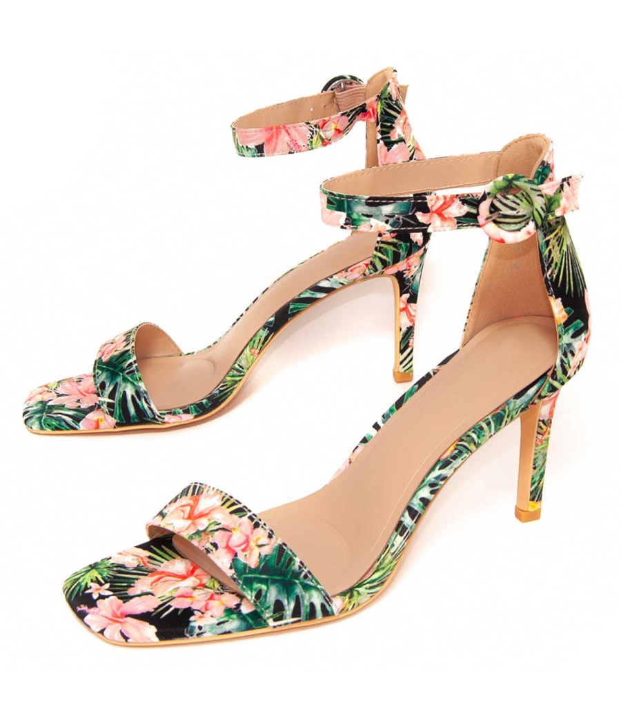 Sandalia De Tacon Para Mujer Montevita Annamensal 104981