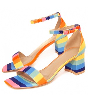 Sandalia De Tacon Para Mujer Montevita Annamensal 104982