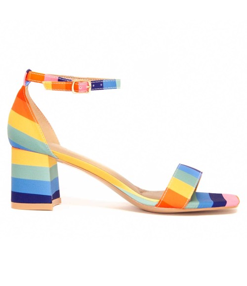 Sandalia De Tacon Para Mujer Montevita Annamensal 104982