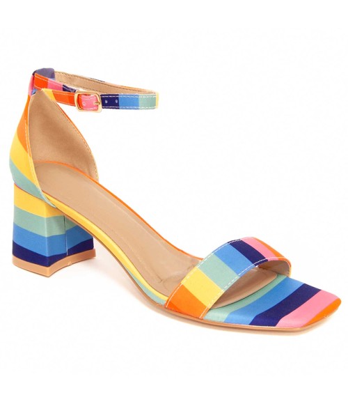 Sandalia De Tacon Para Mujer Montevita Annamensal 104982