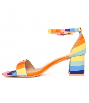 Sandalia De Tacon Para Mujer Montevita Annamensal 104982