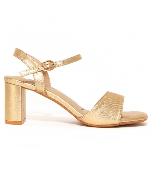 Sandalia De Tacon Para Mujer Montevita Sandore 104994