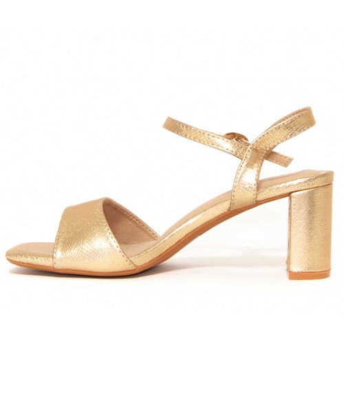 Sandalia De Tacon Para Mujer Montevita Sandore 104994