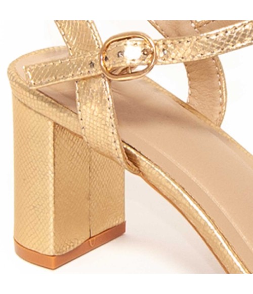 Sandalia De Tacon Para Mujer Montevita Sandore 104994