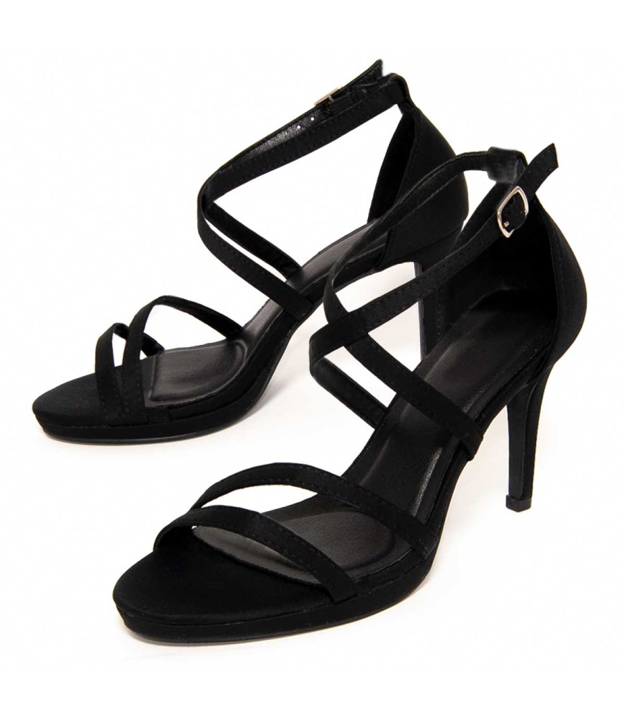 Sandalia De Tacon Para Mujer Montevita Crusan 104995