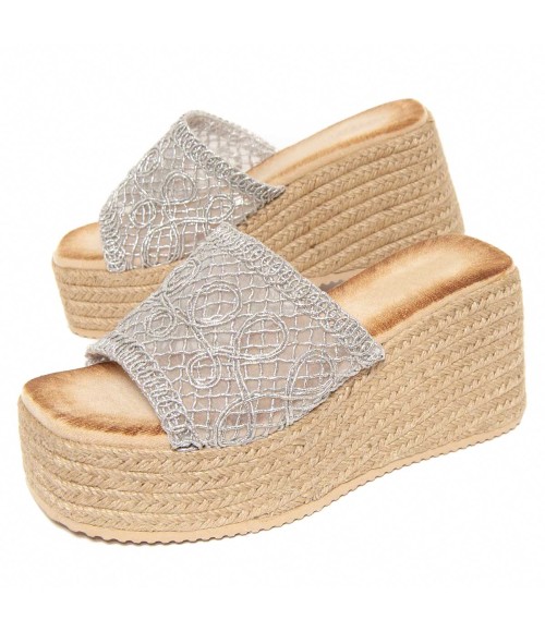 Sandalia De Plataforma Para Mujer Montevita Wokespar 105004