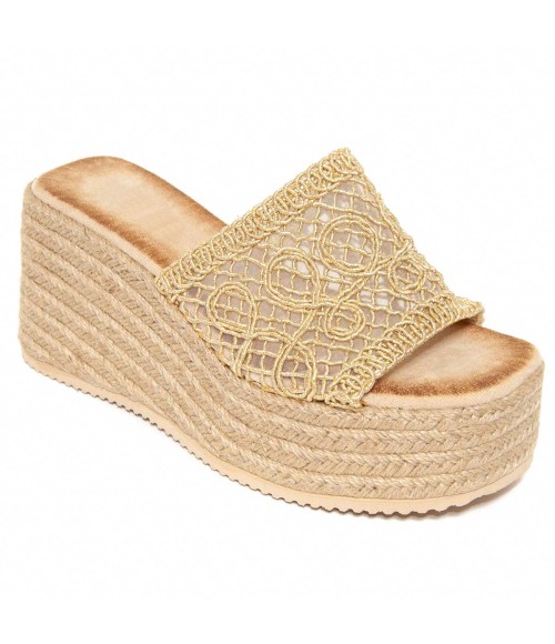 Sandalia De Plataforma Para Mujer Montevita Wokespar 105005