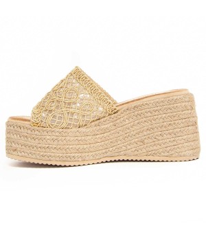 Sandalia De Plataforma Para Mujer Montevita Wokespar 105005